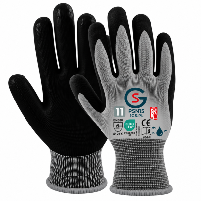 Rękawice robocze olejoodporne GS PSN15 Touch Screen 11-XXL