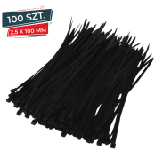 Opaski zaciskowe kablowe 2,5 x 100 mm - 3