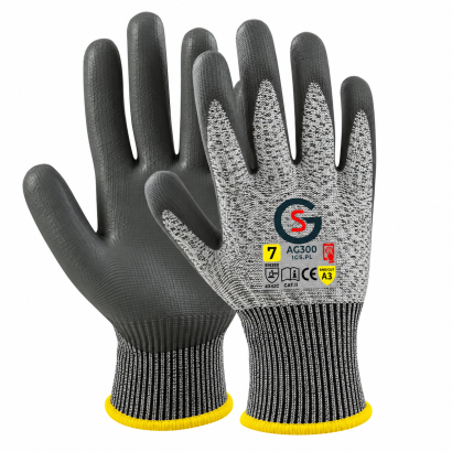 Rękawice robocze antyprzecięciowe GS AG300 Touch Screen 7-S