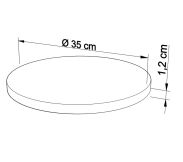 Podkład pod tort Ø 35 cm okrągły - 2