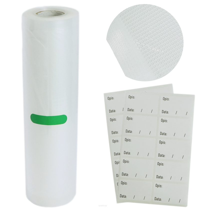 12x300 cm folia moletowana w rękawie