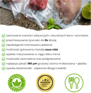 18x600 cm folia moletowana w rękawie - 5