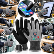 Rękawice robocze lateksowe GS PL130 Touch Screen 11-XXL - 2