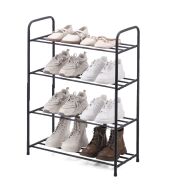 Półka na buty stojak regał organizer metalowy 4 półki loft do przedpokoju - 3