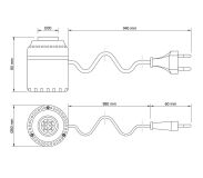 Pompka elektryczna do worków próżniowych - 2